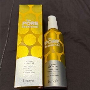 Benefit The POREfessional Good Cleanup Foaming Cleanser - Gold and Silver